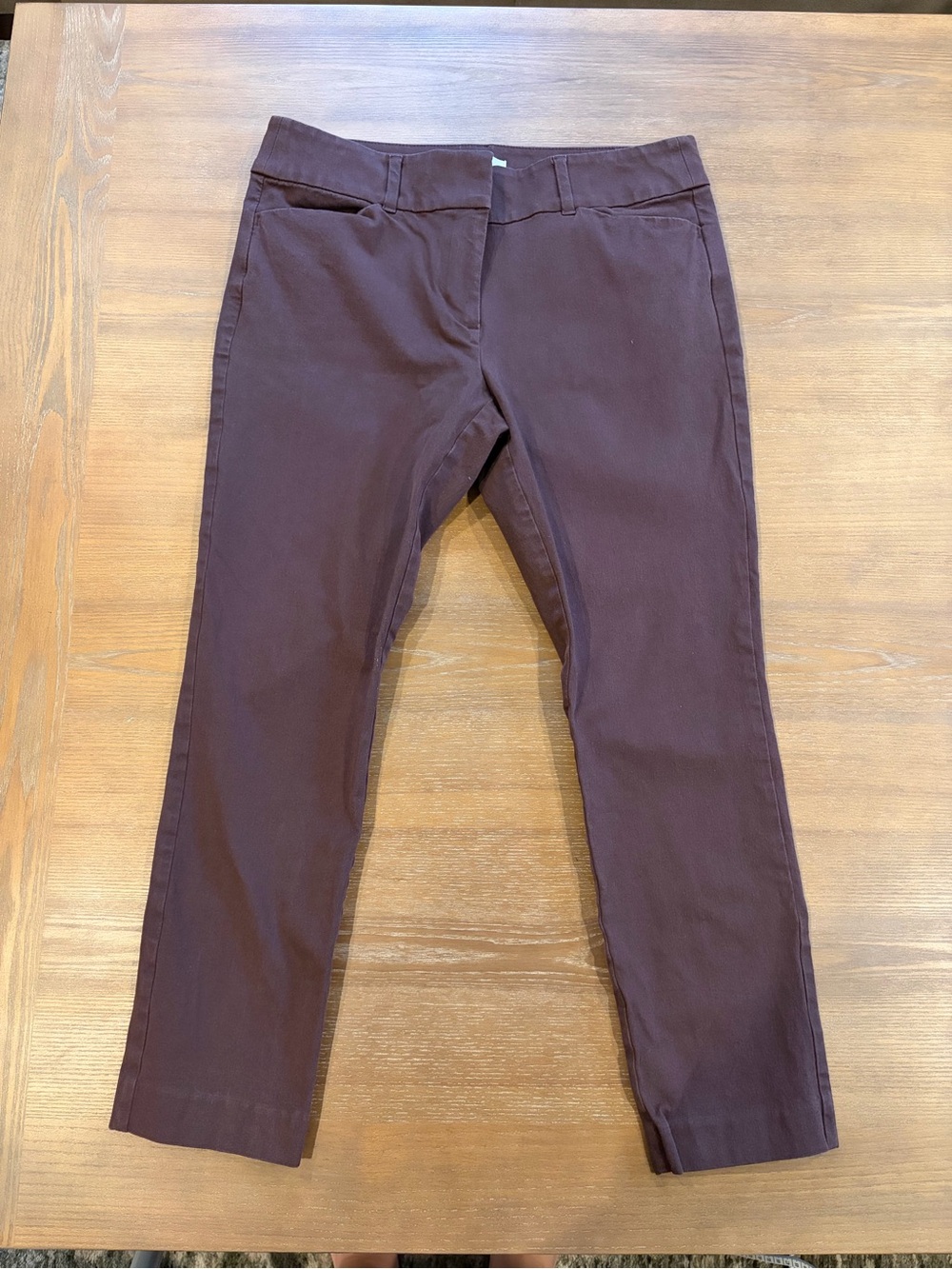 LOFT Cropped Skinny Ankle Pants